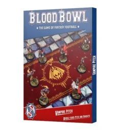 Blood Bowl Vampire Team Double-sided Pitch & Dugouts
