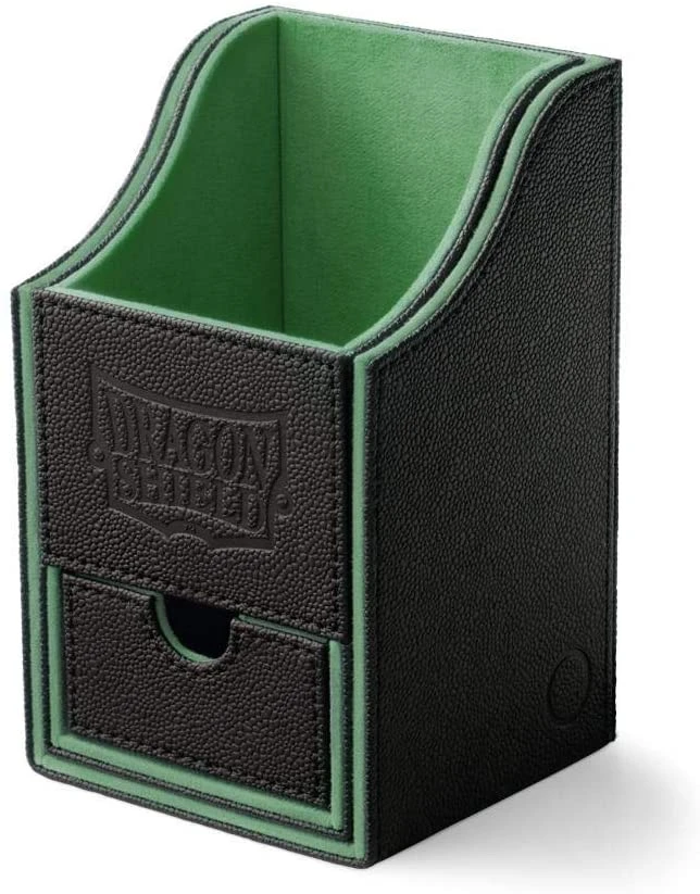 Dragon Shield Nest+ 100 Deck Box, Black/Green 3 Dragon Shield Nest+ 100 Deck Box, Black/Green