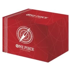 One Piece Clear Card Case - Standard Red