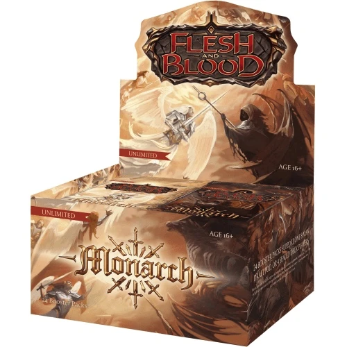 Monarch Unlimited Booster Display Flesh And Blood TCG 3 Monarch Unlimited Booster Display Flesh And Blood TCG