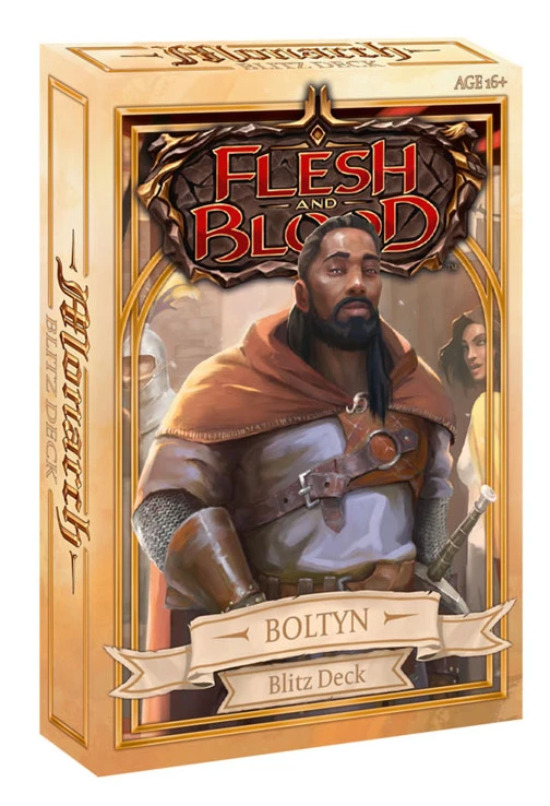 Flesh & Blood TCG Monarch Blitz Deck Boltyn 3 Flesh & Blood TCG Monarch Blitz Deck Boltyn