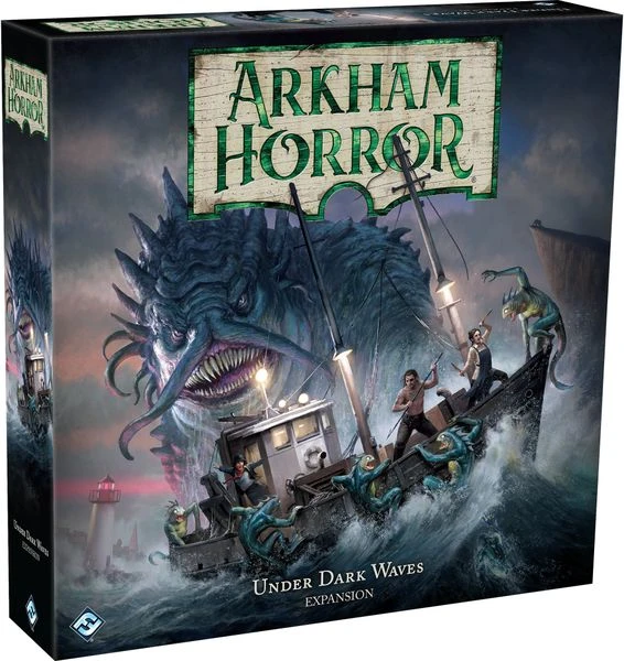Under Dark Waves Expansion: Arkham Horror Third Edition 3 Under Dark Waves Expansion: Arkham Horror Third Edition