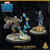 Cable And Domino Marvel Crisis Protocol -Board Games FFGCP47