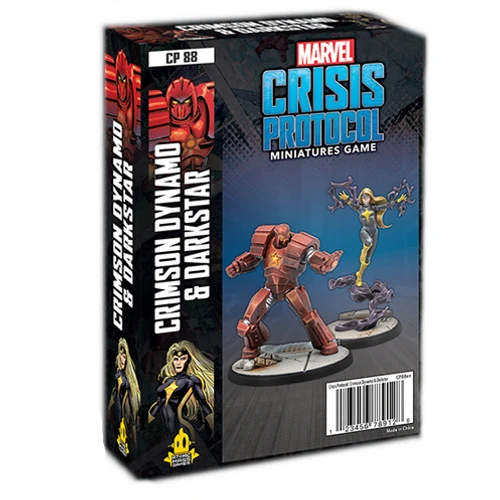 Crimson Dynamo & Dark Star - Marvel Crisis Protocol 3 Crimson Dynamo & Dark Star - Marvel Crisis Protocol