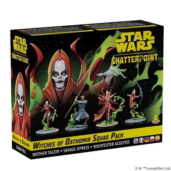 Witches Of Dathomir (Mother Talzin) Squad Pack - Star Wars Shatterpoint 3 Witches Of Dathomir (Mother Talzin) Squad Pack - Star Wars Shatterpoint