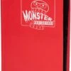 Monster Binder 9 Pocket Folder Red -Board Games MB 9P MRD