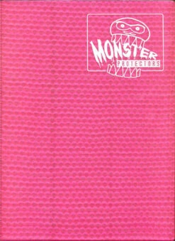 Monster Protectors 9-Pocket Holofoil Pink Binder