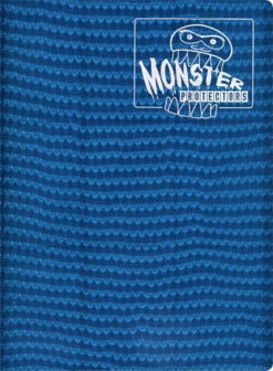 Monster Protectors 9-Pocket Holofoil Blue Binder