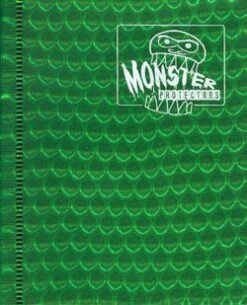 Monster Protectors 2-Pocket Holofoil Green