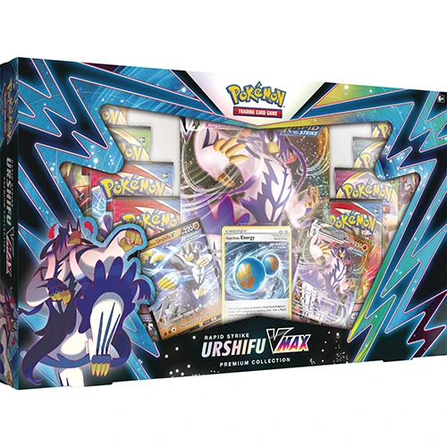 Rapid Strike Urshifu Vmax Premium Box Pokemon 3 Rapid Strike Urshifu Vmax Premium Box Pokemon