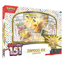 Scarlet & Violet 3.5: 151 - Zapdos Ex Collection Pokemon