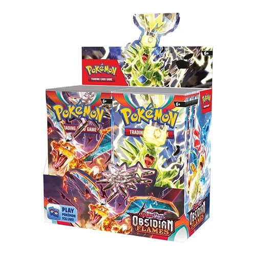 Scarlet & Violet 3 Obsidian Flames Booster Display Box Pokemon 3 Scarlet & Violet 3 Obsidian Flames Booster Display Box Pokemon