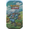Pokemon TCG: Sinnoh Stars Mini Tin - Riolu 1 Pokemon TCG: Sinnoh Stars Mini Tin - Riolu -Board Games POK86014R