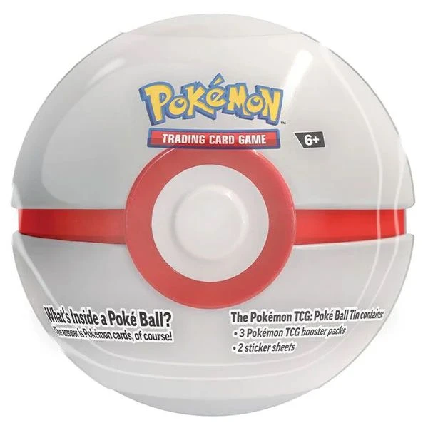 Premier Ball - Poke Ball Tin Series 9 - Pokemon 3 Premier Ball - Poke Ball Tin Series 9 - Pokemon