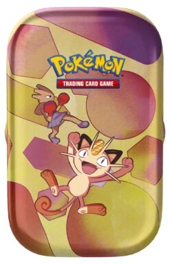 Scarlet & Violet 3.5: 151 Meowth & Hitmonchan Mini Tin Pokemon