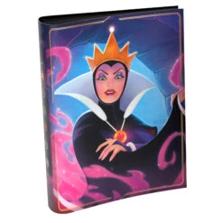 Set 1 - The Evil Queen Card Portfolio (4 Pockets/10 Pages) Disney Lorcana