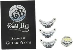 Guild Ball Season 2 Plot Cards & Token Set