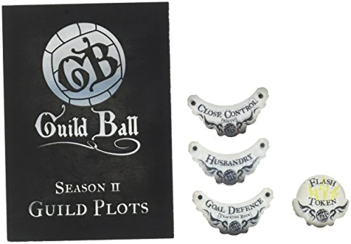 Guild Ball Season 2 Plot Cards & Token Set 3 Guild Ball Season 2 Plot Cards & Token Set