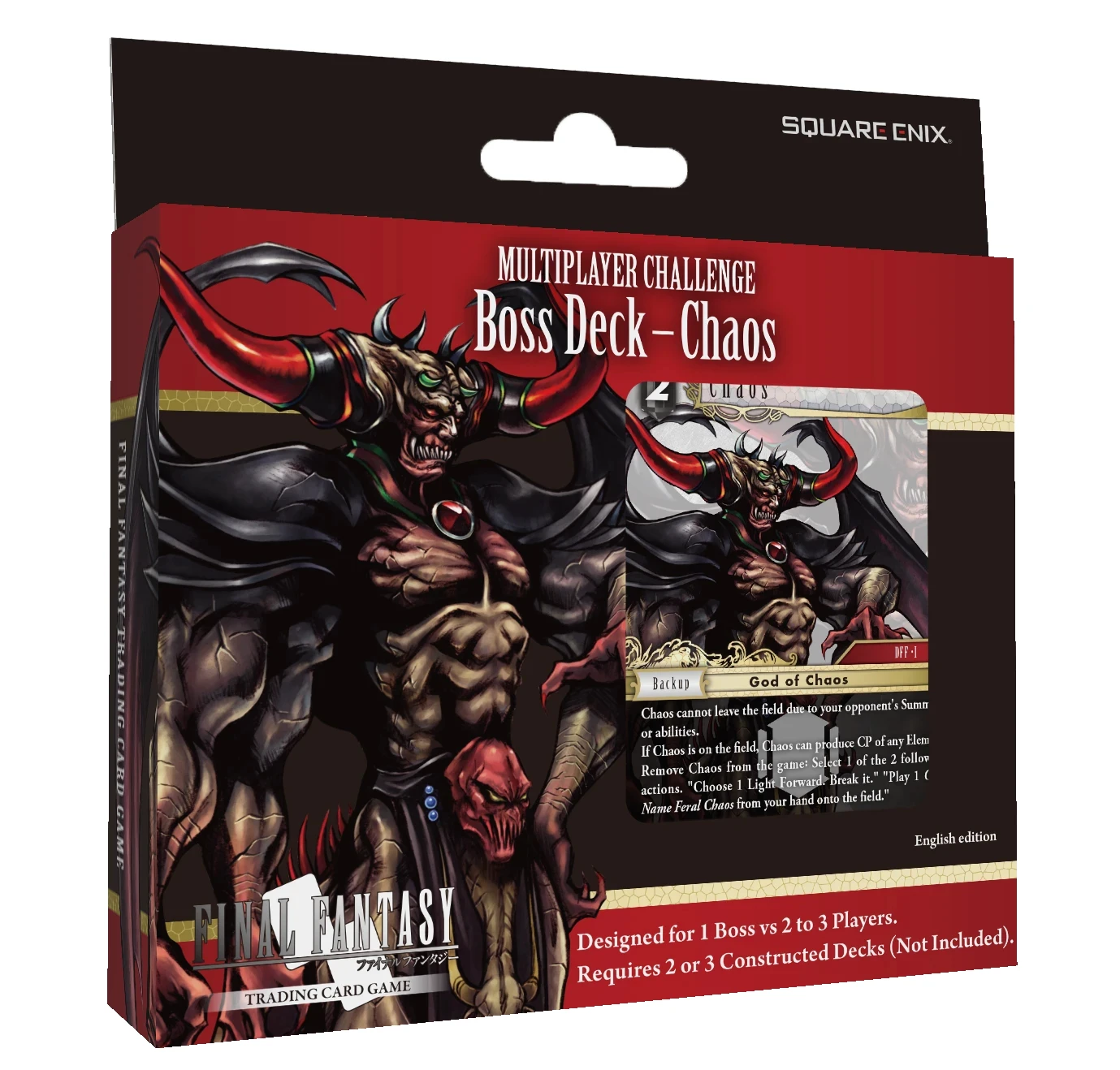 Final Fantasy TCG Multiplayer Challenge Boss Deck - Chaos 3 Final Fantasy TCG Multiplayer Challenge Boss Deck - Chaos