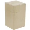 Ultimate Guard 100 Plus XenoSkin Flip N Tray Deck Case Sand -Board Games UGD010378