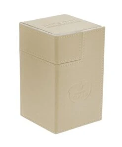 Ultimate Guard 100 Plus XenoSkin Flip N Tray Deck Case Sand