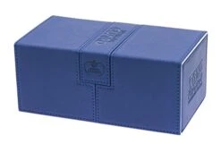 Blue Ultimate Guard XenoSkin 200 Plus Twin Flip-n-Tray Deck Case