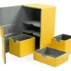 Ultimate Guard Standard Size XenoSkin 160 Plus Twin Flip-n-Tray Deck Case Yellow -Board Games UGD010652