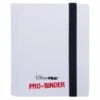 Ultra Pro 2-Pocket Pro-Binder - White -Board Games UPR85306