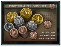 Pacific Rails Inc. - Industrial Metal Coin Set (50pcs)